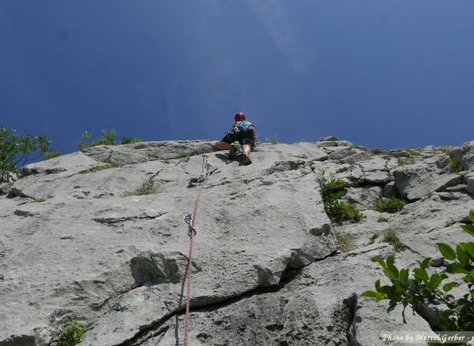 Longue voie au col de la Colombière - #1