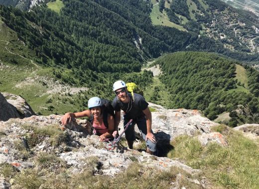 Week-end grimpe à la Tzoumaz - #2