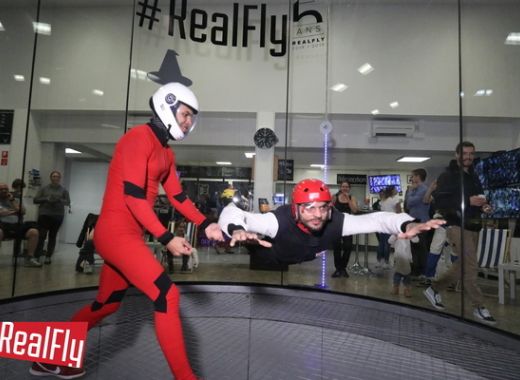 Vol d’initiation en chute libre au simulateur Realfly à Sion, Valais  - #15