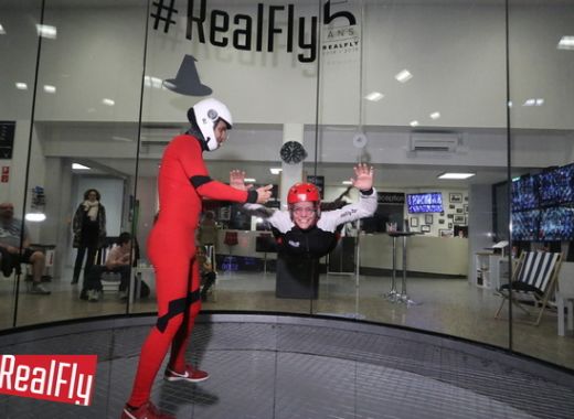 Vol d’initiation en chute libre au simulateur Realfly à Sion, Valais  - #14