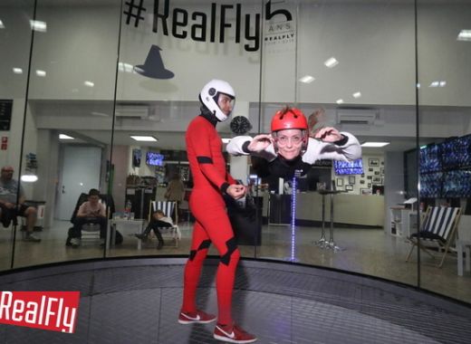 Vol d’initiation en chute libre au simulateur Realfly à Sion, Valais  - #9