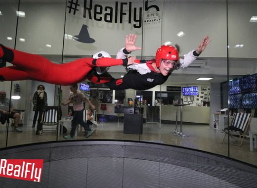 Vol d’initiation en chute libre au simulateur Realfly à Sion, Valais  - #11