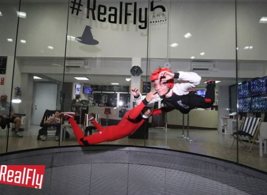 Vol d’initiation en chute libre au simulateur Realfly à Sion, Valais  - #10