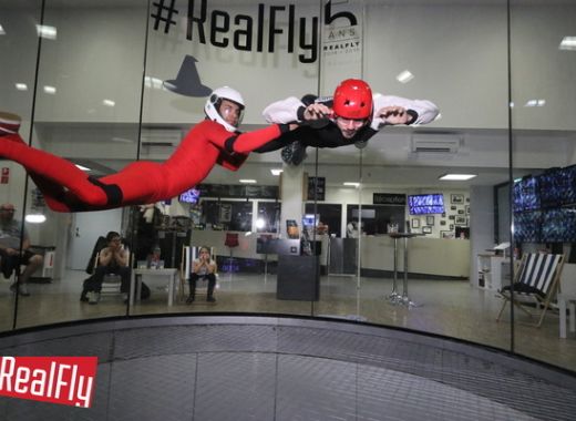 Vol d’initiation en chute libre au simulateur Realfly à Sion, Valais  - #18