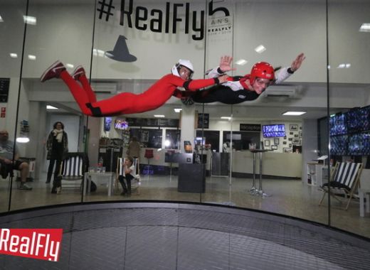 Vol d’initiation en chute libre au simulateur Realfly à Sion, Valais  - #13