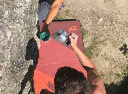 Journée bloc au col des Montets, Chamonix, France - #24