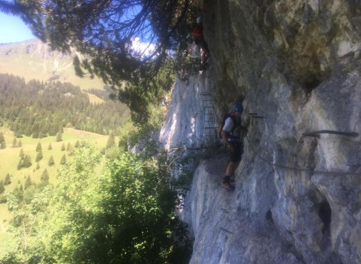 Via ferrata de la cascade du Dar et festival international du film alpin des Diablerets  - #4
