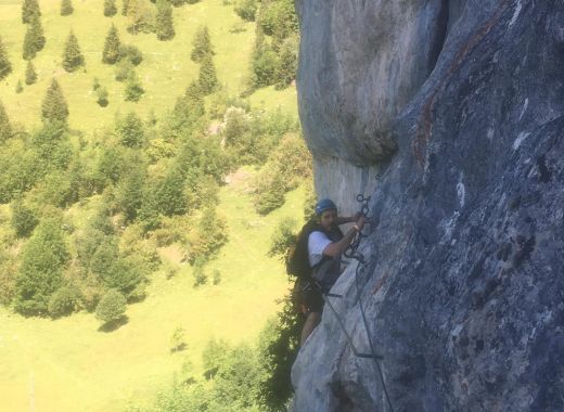 Via ferrata de la cascade du Dar et festival international du film alpin des Diablerets  - #8