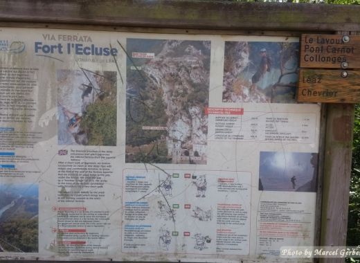 Via ferrata de Fort l'Écluse - #1