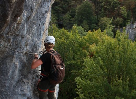 Via ferrata de Nans-sous-Sainte-Anne - #4