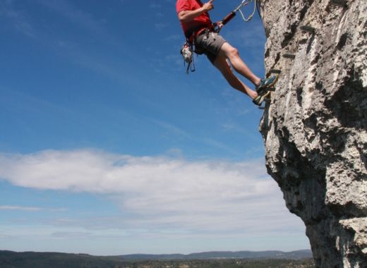 Soutien dans la via ferrata de Vouglans - #5