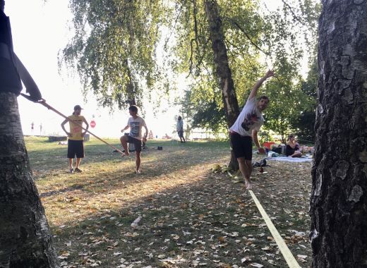 Initiation slackline et barbecue  - #19