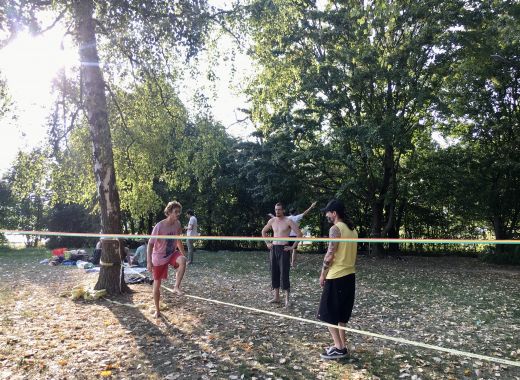 Initiation slackline et barbecue  - #44