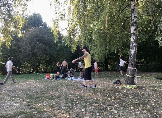 Initiation slackline et barbecue  - #28