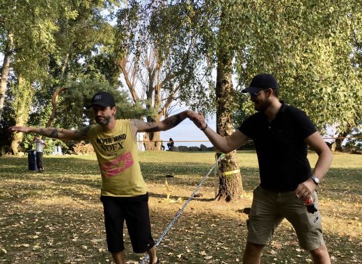 Initiation slackline et barbecue  - #40