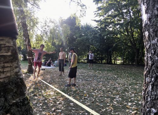 Initiation slackline et barbecue  - #45
