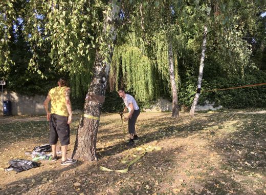 Initiation slackline et barbecue  - #38