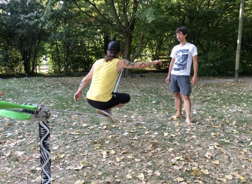 Initiation slackline et barbecue  - #15