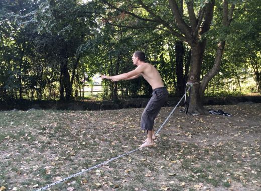 Initiation slackline et barbecue  - #2