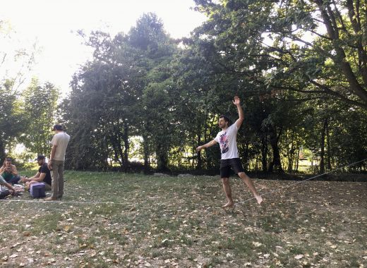 Initiation slackline et barbecue  - #46