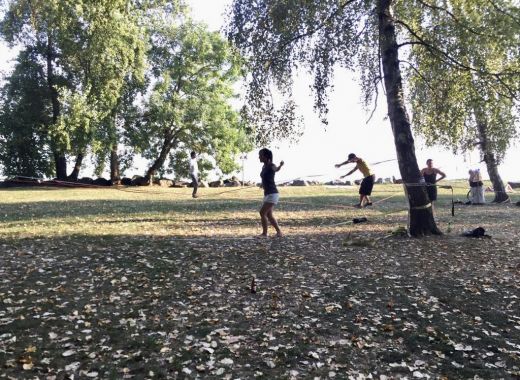 Initiation slackline et barbecue  - #35