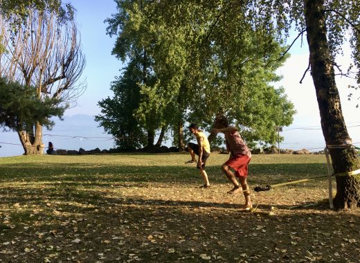Initiation slackline et barbecue  - #47