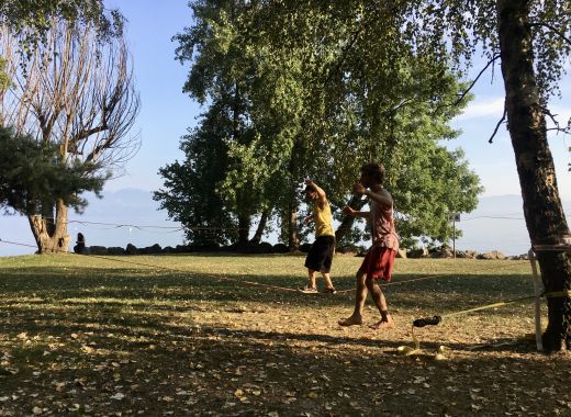 Initiation slackline et barbecue  - #1