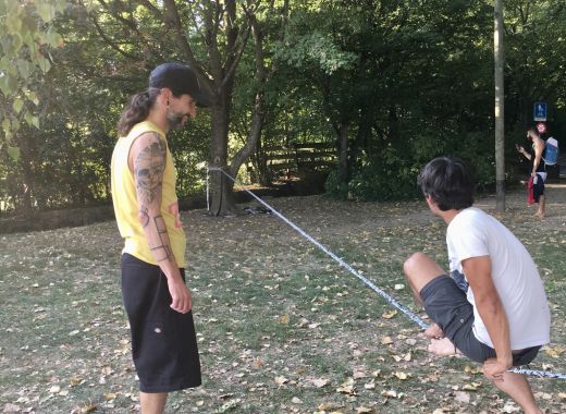 Initiation slackline et barbecue  - #13
