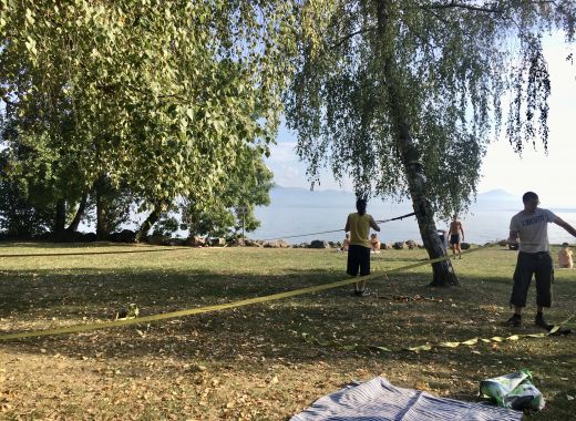 Initiation slackline et barbecue  - #37