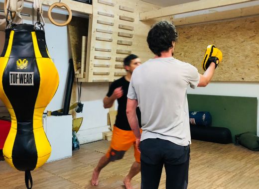 Initiation boxe et self-défense avec apéro diaporama Mali 2021 - #21