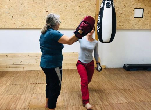 Initiation boxe et self-défense avec apéro diaporama Mali 2021 - #23