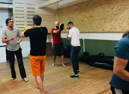 Initiation boxe et self-défense avec apéro diaporama Mali 2021 - #19
