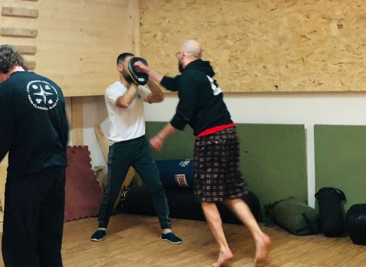 Initiation boxe et self-défense avec apéro diaporama Mali 2021 - #15