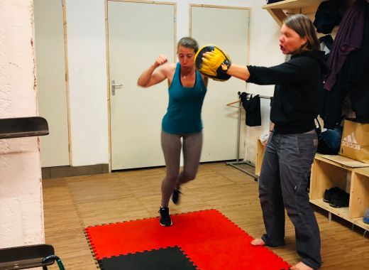 Initiation boxe et self-défense avec apéro diaporama Mali 2021 - #27