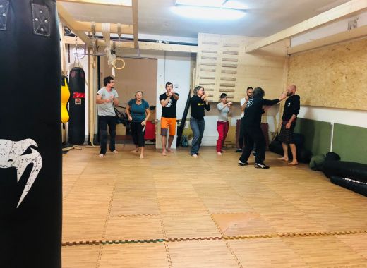 Initiation boxe et self-défense avec apéro diaporama Mali 2021 - #6