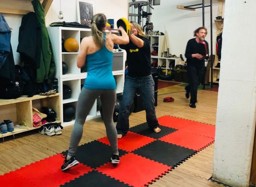 Initiation boxe et self-défense avec apéro diaporama Mali 2021 - #17