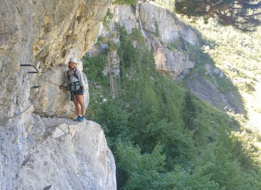 Via ferata cascade du Dar et Fifad, Les Diablerets, Suisse  - #6