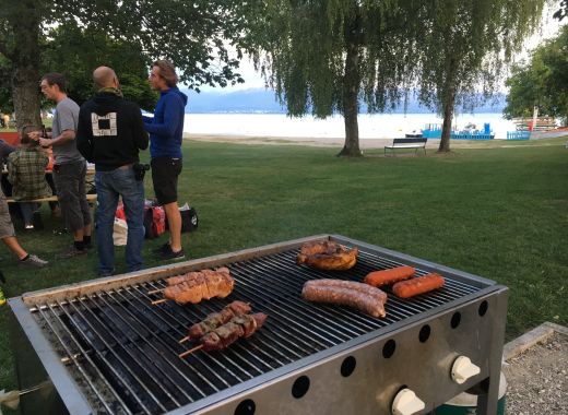 Barbecue party, 2 ans de l’association, Plage de Rolle - #16