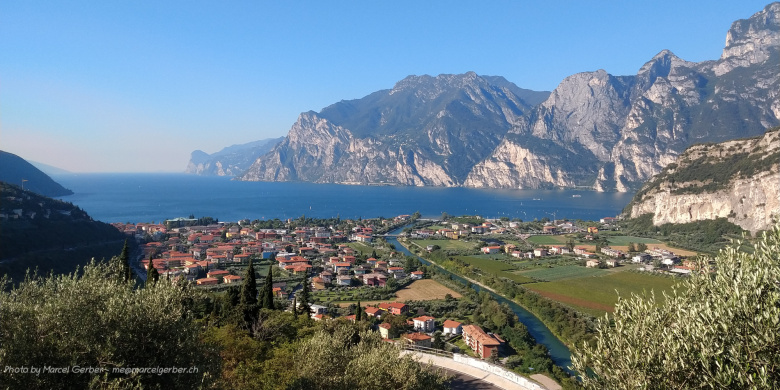 Lac de Garde depuis Nago-Torbole